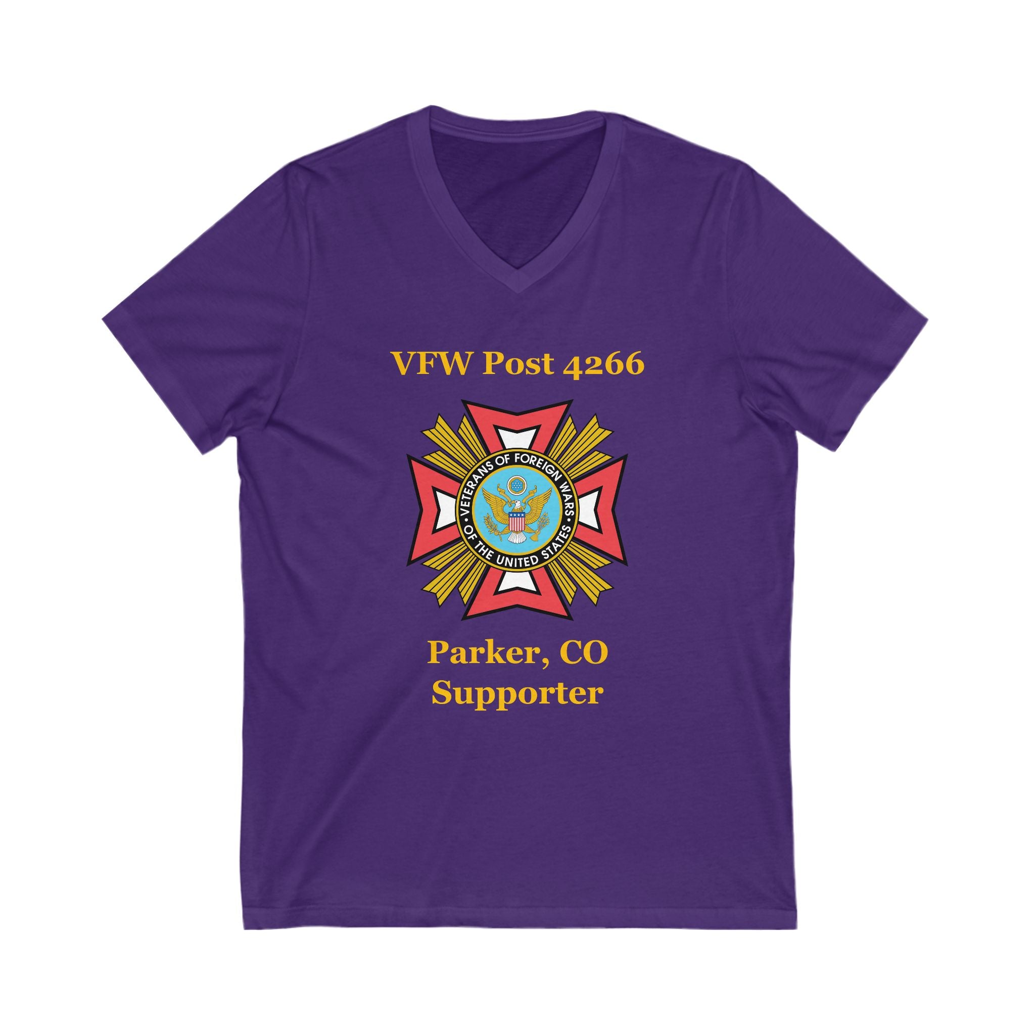 Women's Supporter V-Neck Tee (VFW Post 4266)