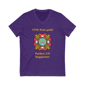Women's Supporter V-Neck Tee (VFW Post 4266)