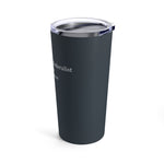 Load image into Gallery viewer, Navy Tumbler (Texas Federalist Society)
