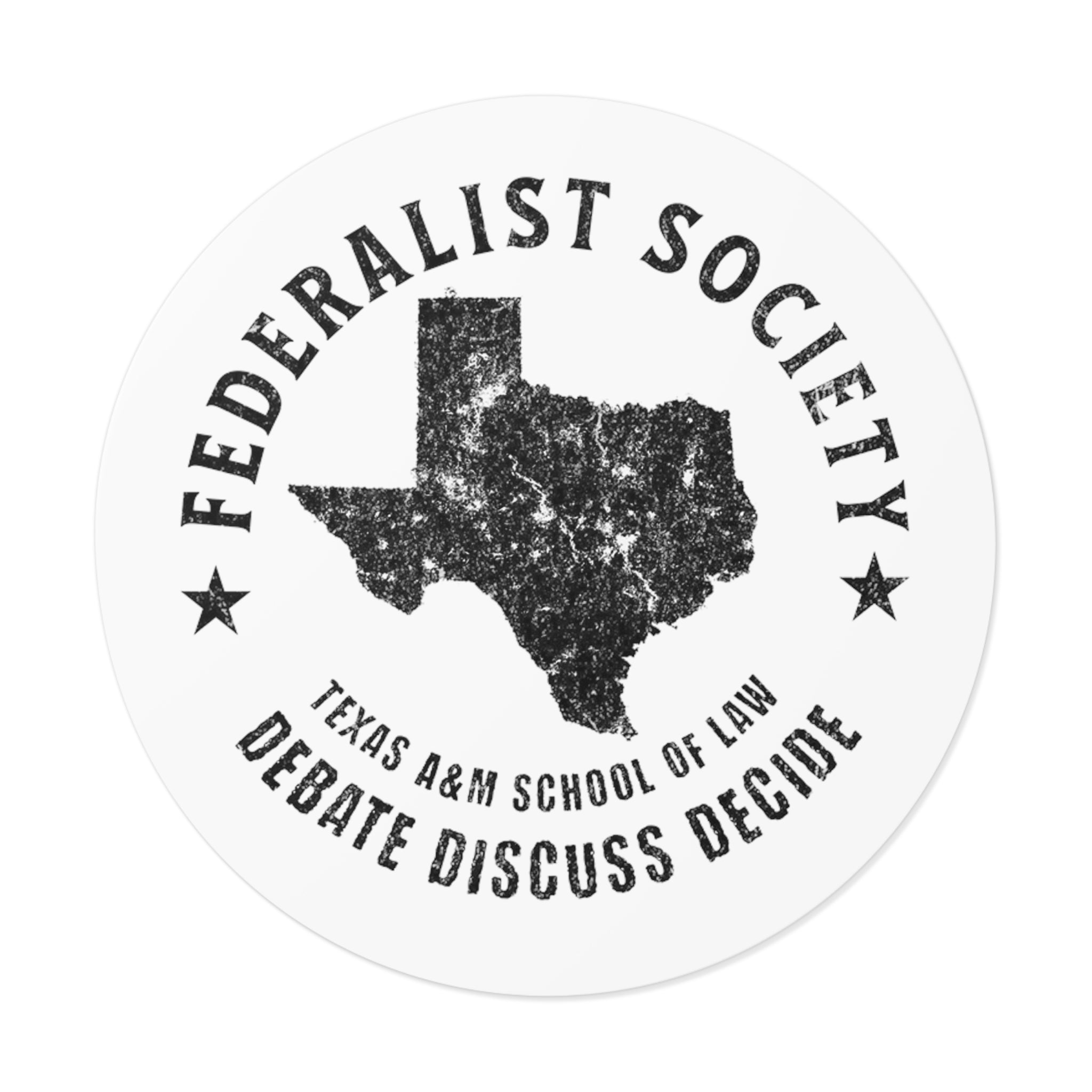 Sticker (Texas A&M Fed Soc)