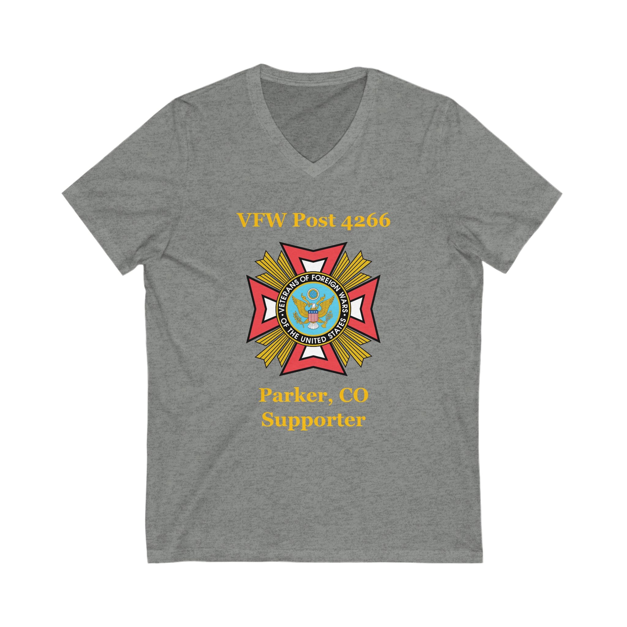 Women's Supporter V-Neck Tee (VFW Post 4266)