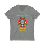 Load image into Gallery viewer, Women&#39;s Supporter V-Neck Tee (VFW Post 4266)

