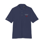 Load image into Gallery viewer, Navy Adidas Performance Polo (SMU Federalist Society)
