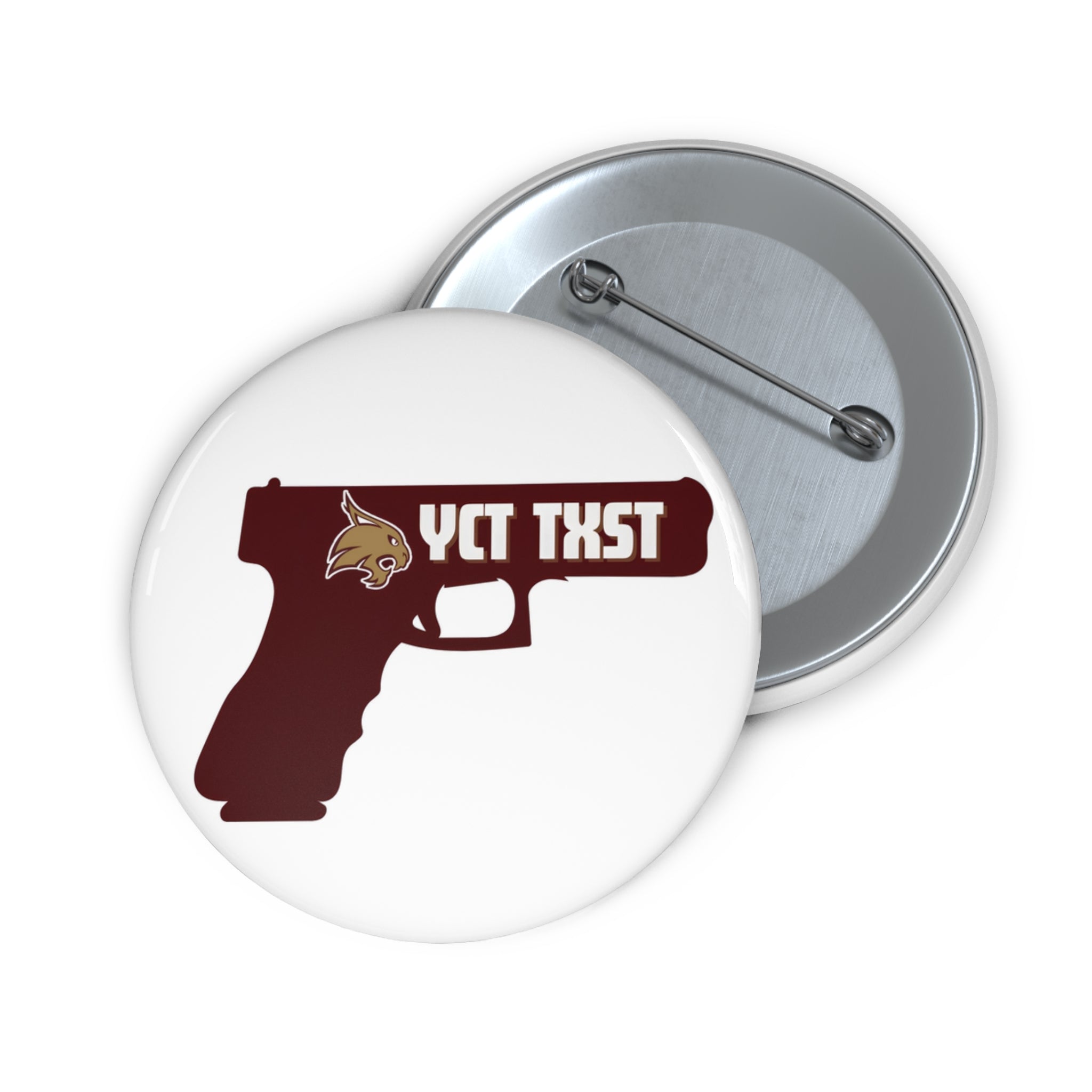 Gun Button (Texas State YCT)