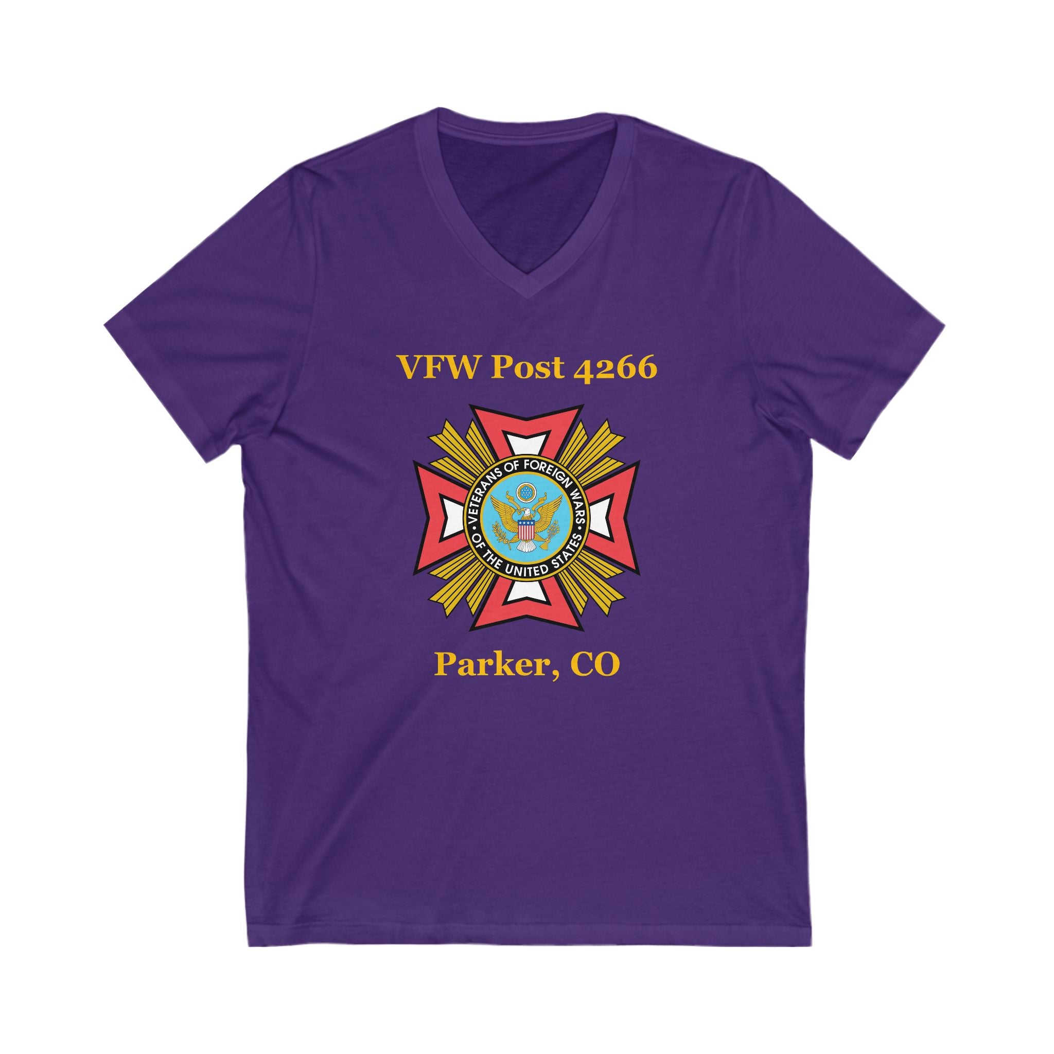 Women's V-Neck Tee (VFW Post 4266)