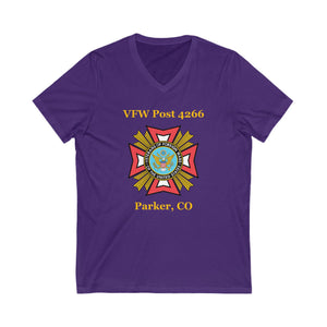 Women's V-Neck Tee (VFW Post 4266)