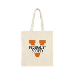 Canvas Tote Bag (UVA Federalist Society)