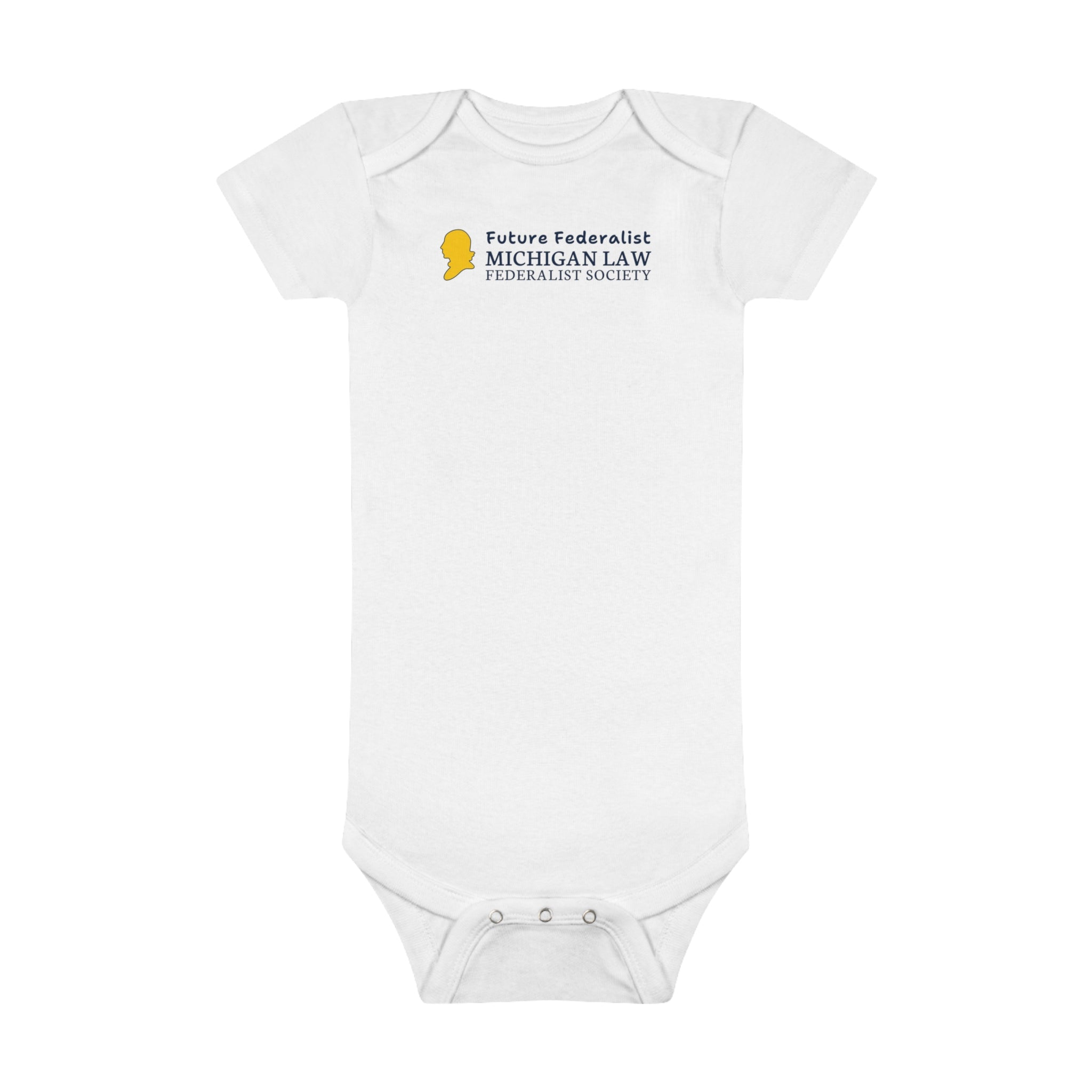 Baby Short Sleeve Onesie® (Michigan Fed Soc)