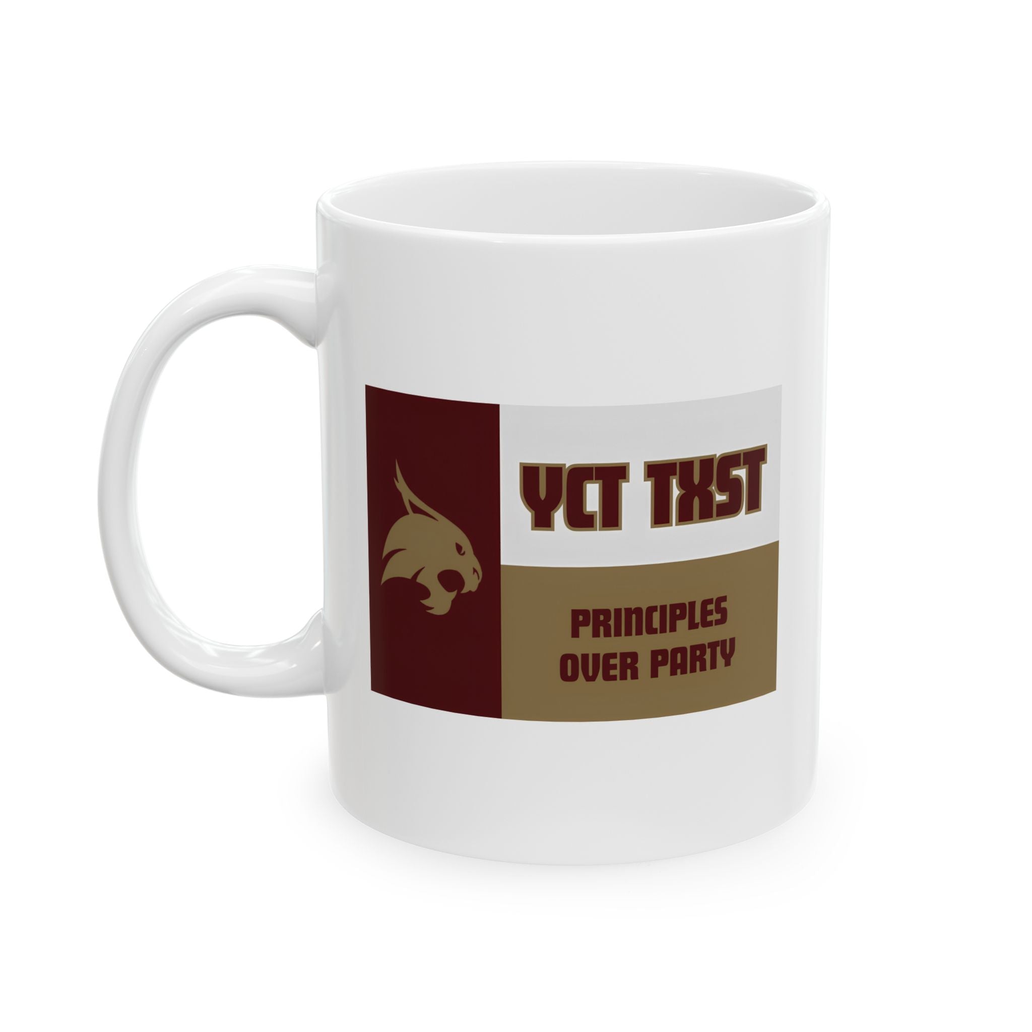 Flag Ceramic Mug (Texas State YCT)