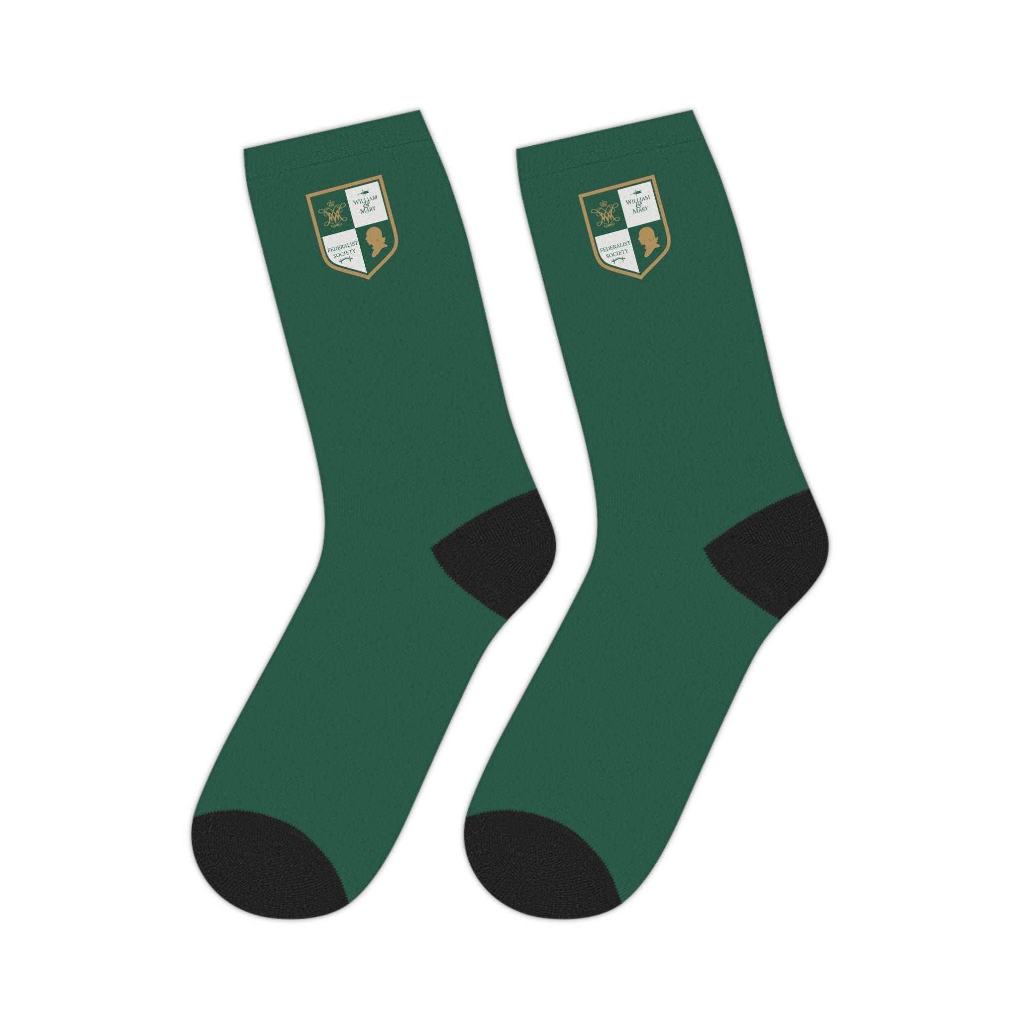 Socks, Logo (William & Mary Fed Soc)