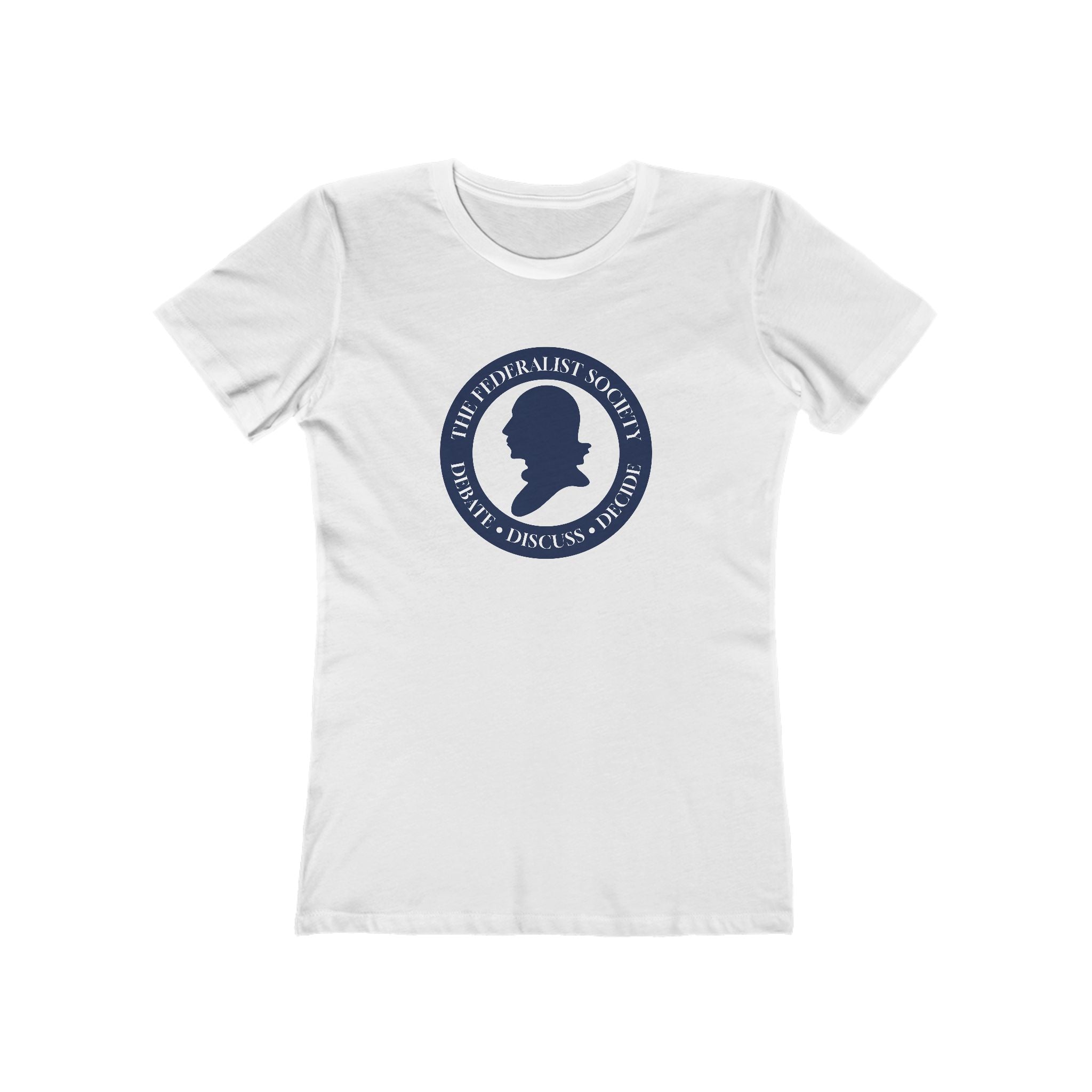 Debate Discuss Decide Women's Shirt (Fed Soc)