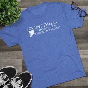 Tri-Blend Crew Tee (UNT Dallas Fed Soc)