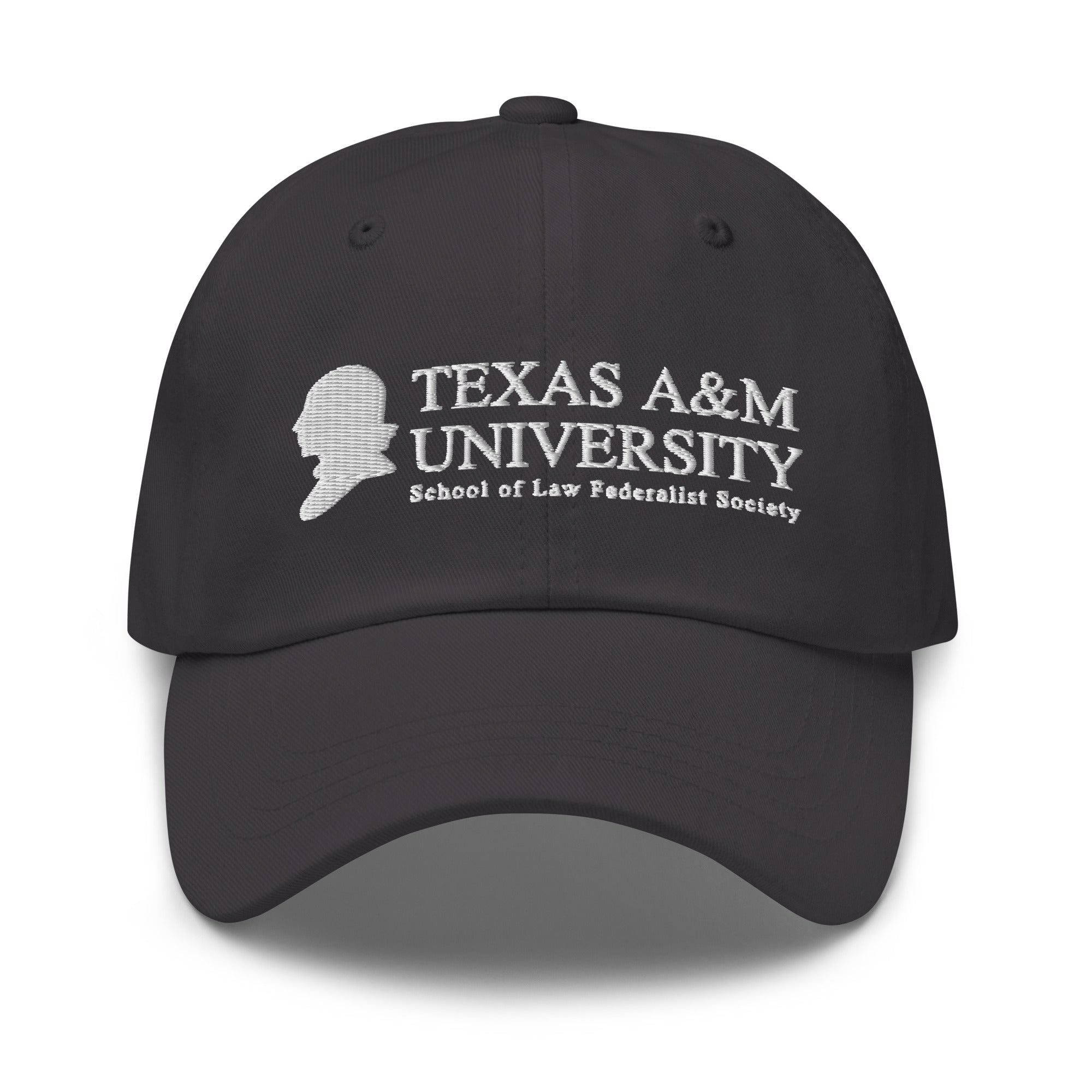 White Text Hat (Texas A&M Fed Soc)