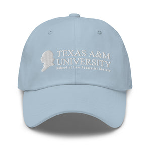White Text Hat (Texas A&M Fed Soc)