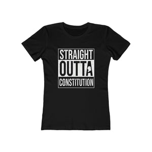Straight Outta Constitution Women's Shirt (Fed Soc)