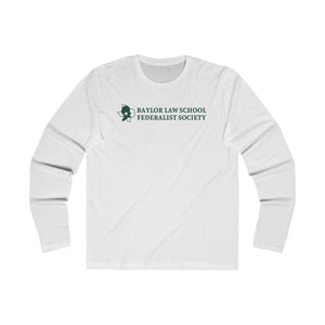 Long Sleeve Shirt, logo (Baylor Federalist Society)