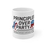 Load image into Gallery viewer, Principles Over Party Mug (YCT)
