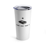 Load image into Gallery viewer, Tumbler 20oz (Texas Values Staff)
