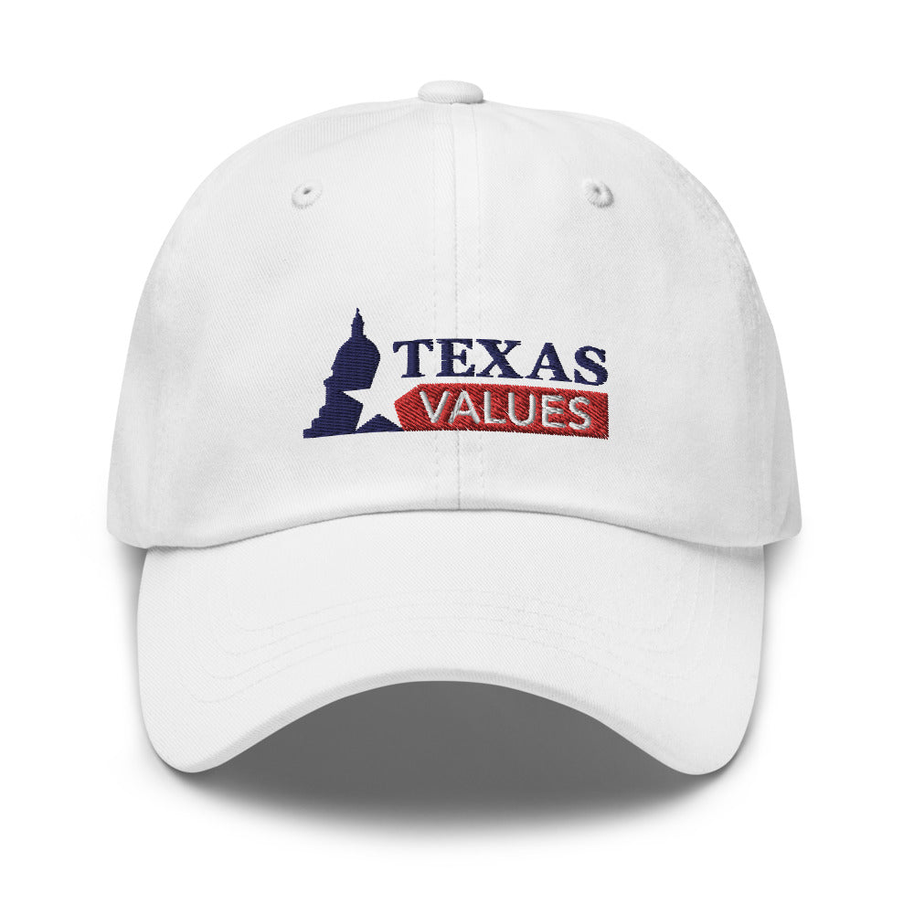 Baseball hat logo (Texas Values)