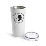 Load image into Gallery viewer, White Tumbler (GMU Federalist Society)

